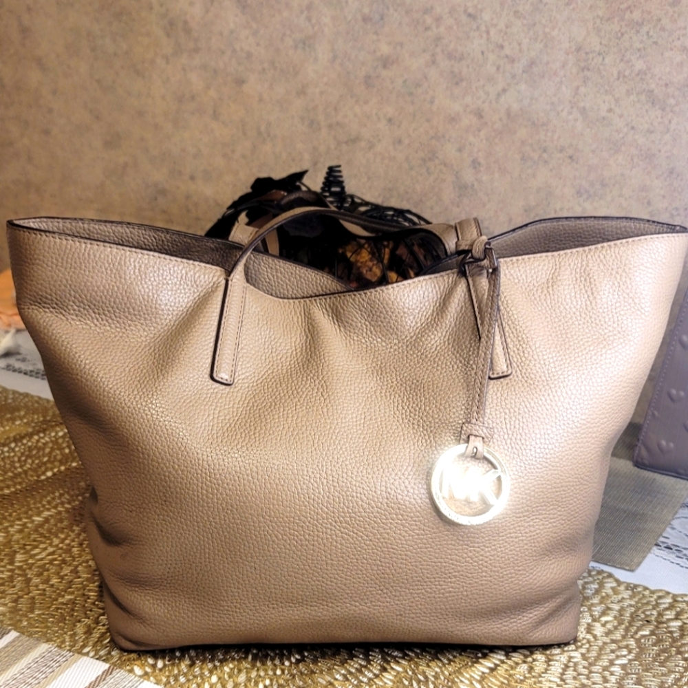 Michael kors leather Large tote bag